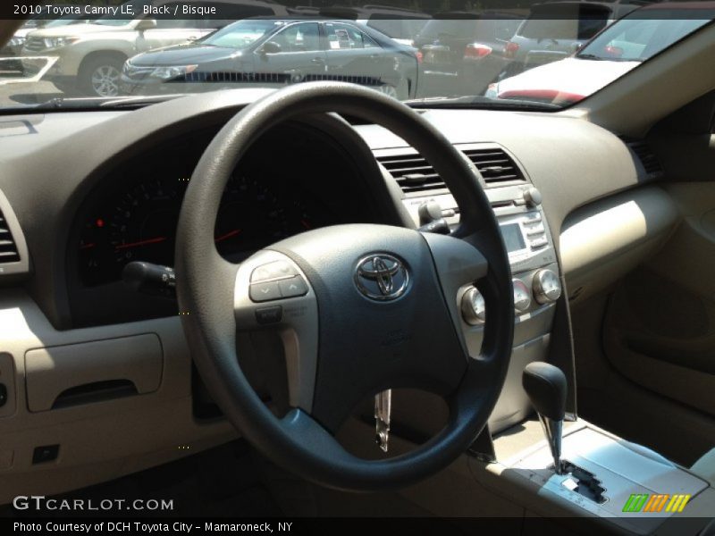 Black / Bisque 2010 Toyota Camry LE