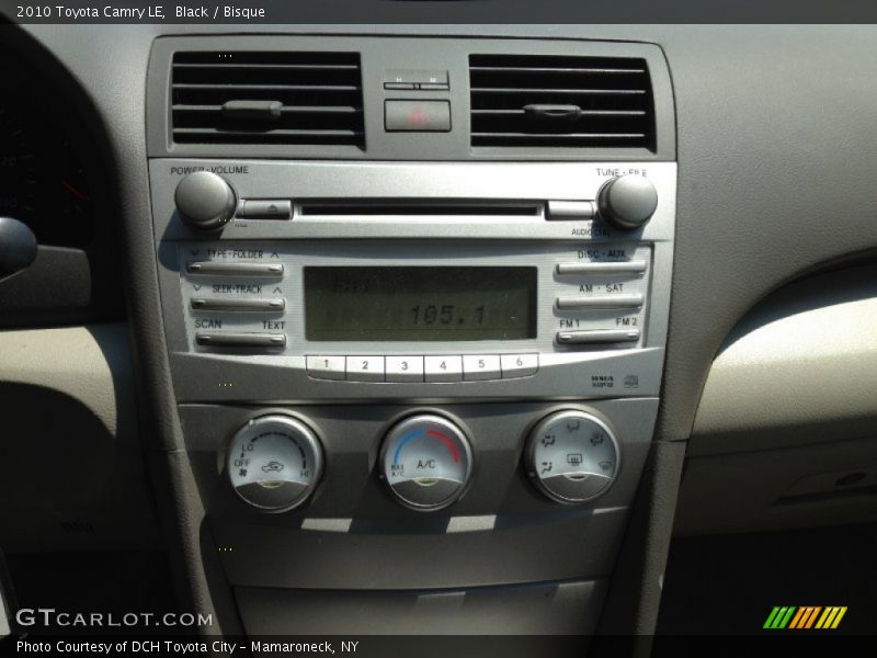 Black / Bisque 2010 Toyota Camry LE