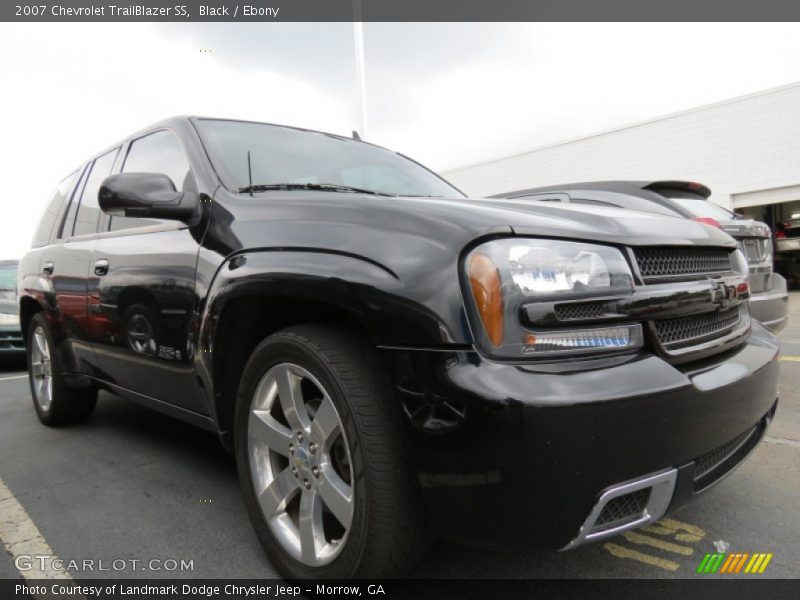 Black / Ebony 2007 Chevrolet TrailBlazer SS