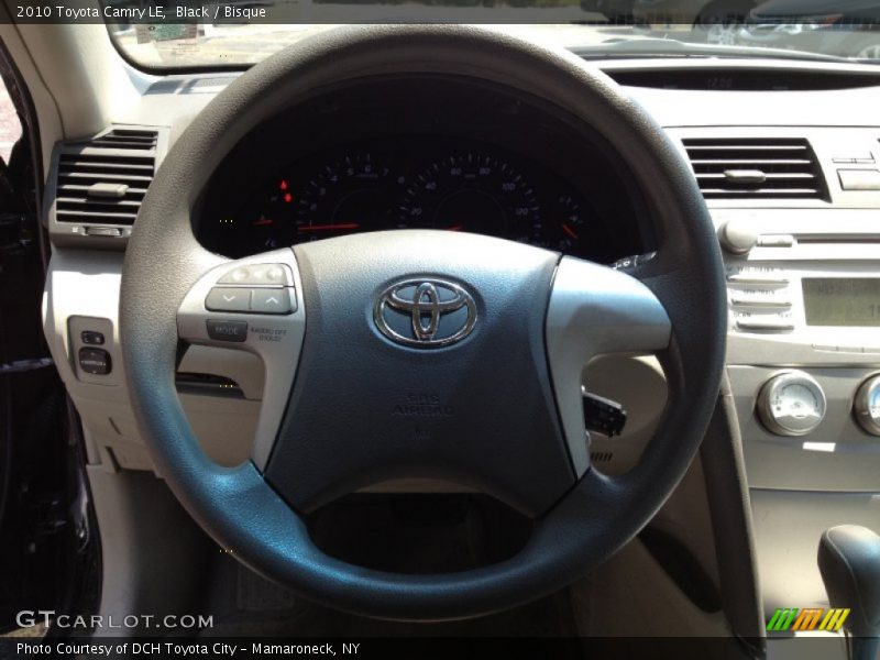 Black / Bisque 2010 Toyota Camry LE