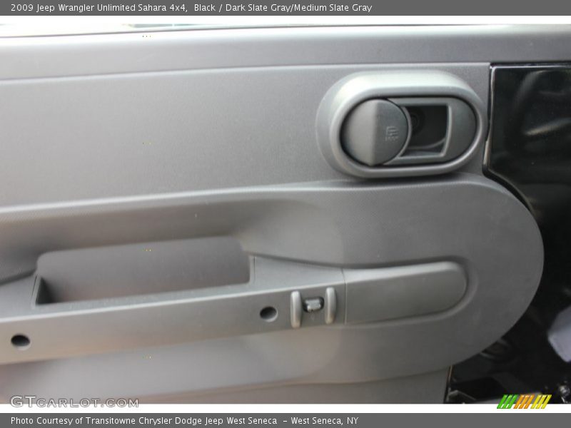Black / Dark Slate Gray/Medium Slate Gray 2009 Jeep Wrangler Unlimited Sahara 4x4
