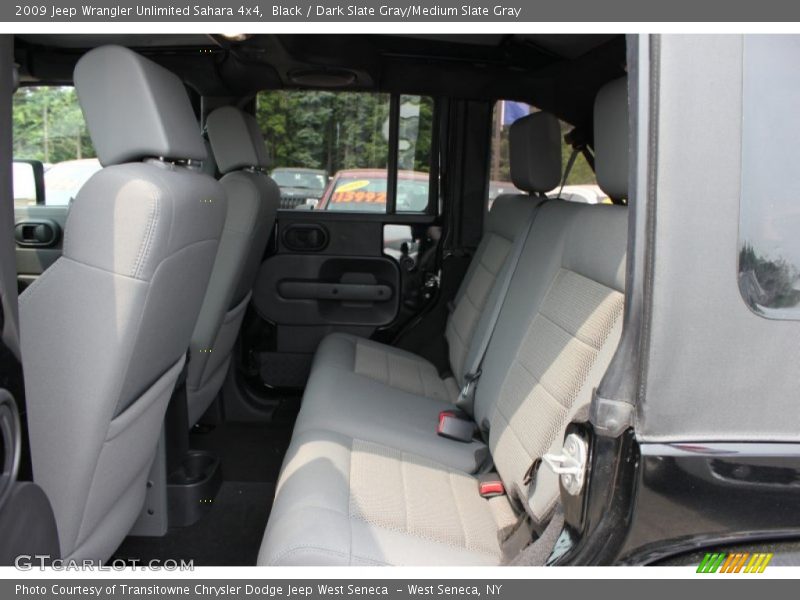 Black / Dark Slate Gray/Medium Slate Gray 2009 Jeep Wrangler Unlimited Sahara 4x4