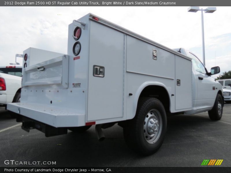Bright White / Dark Slate/Medium Graystone 2012 Dodge Ram 2500 HD ST Regular Cab Utility Truck