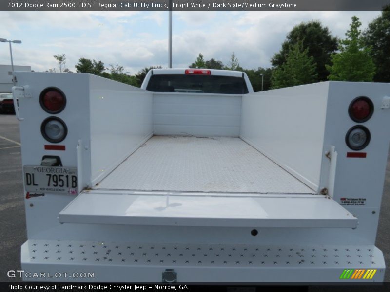 Bright White / Dark Slate/Medium Graystone 2012 Dodge Ram 2500 HD ST Regular Cab Utility Truck