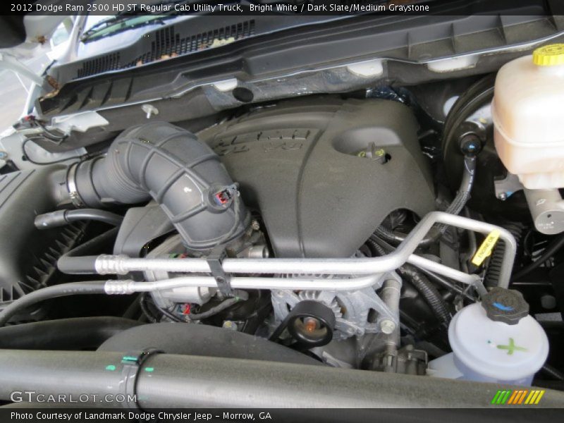 Bright White / Dark Slate/Medium Graystone 2012 Dodge Ram 2500 HD ST Regular Cab Utility Truck