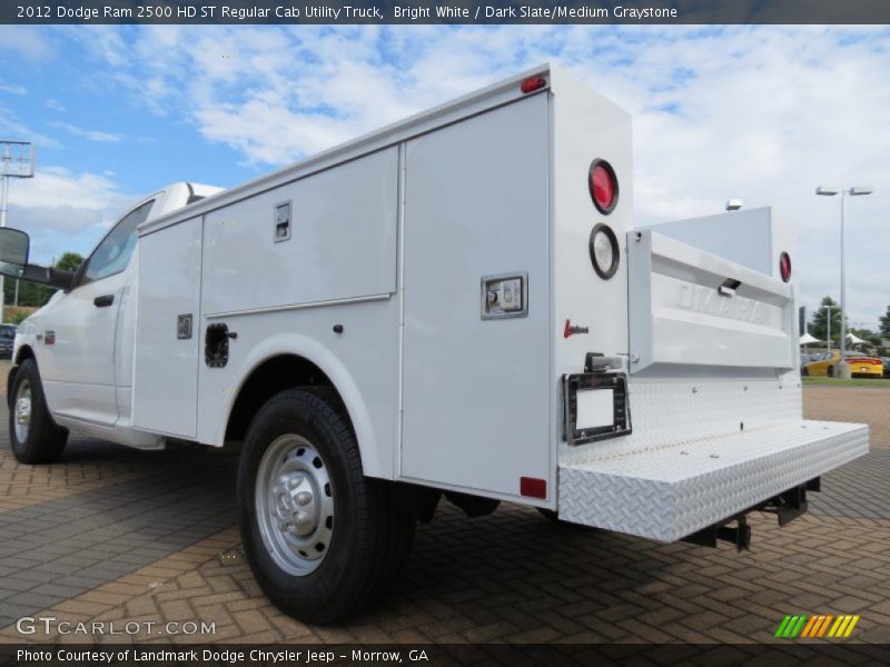 Bright White / Dark Slate/Medium Graystone 2012 Dodge Ram 2500 HD ST Regular Cab Utility Truck