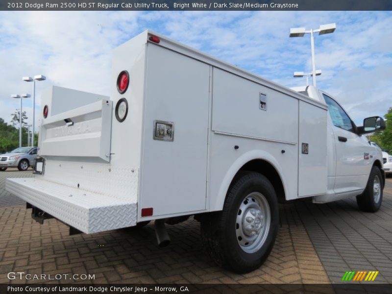 Bright White / Dark Slate/Medium Graystone 2012 Dodge Ram 2500 HD ST Regular Cab Utility Truck