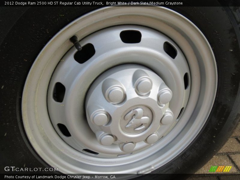 Bright White / Dark Slate/Medium Graystone 2012 Dodge Ram 2500 HD ST Regular Cab Utility Truck