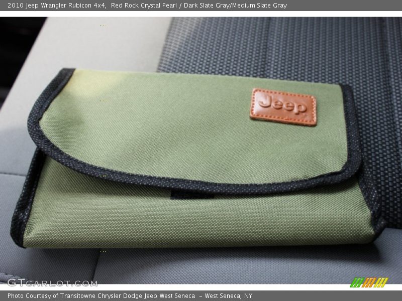 Red Rock Crystal Pearl / Dark Slate Gray/Medium Slate Gray 2010 Jeep Wrangler Rubicon 4x4