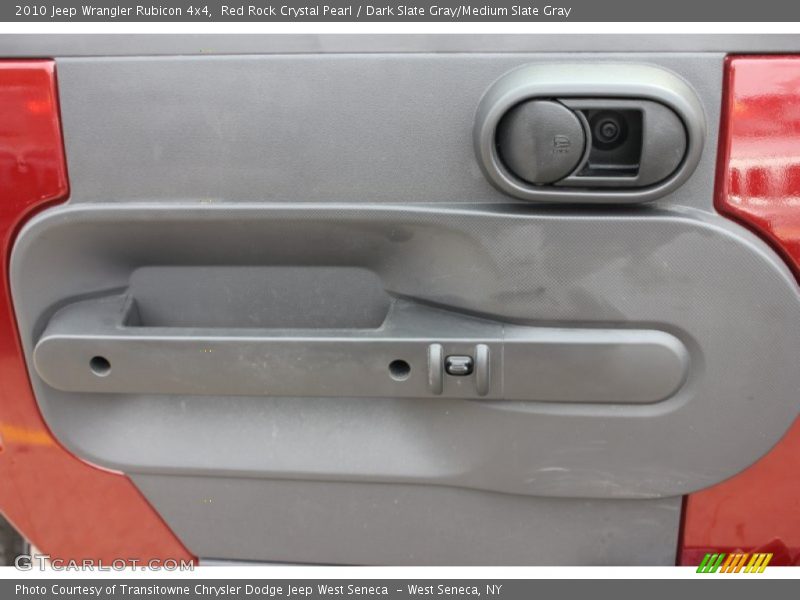 Red Rock Crystal Pearl / Dark Slate Gray/Medium Slate Gray 2010 Jeep Wrangler Rubicon 4x4