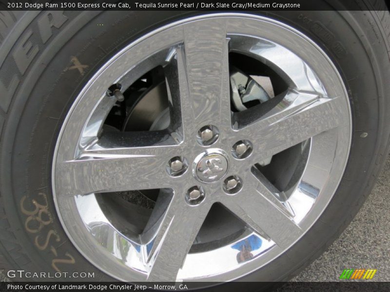 Tequila Sunrise Pearl / Dark Slate Gray/Medium Graystone 2012 Dodge Ram 1500 Express Crew Cab