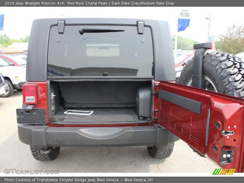 Red Rock Crystal Pearl / Dark Slate Gray/Medium Slate Gray 2010 Jeep Wrangler Rubicon 4x4