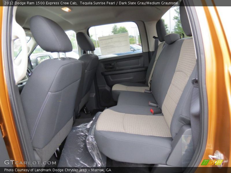 Tequila Sunrise Pearl / Dark Slate Gray/Medium Graystone 2012 Dodge Ram 1500 Express Crew Cab