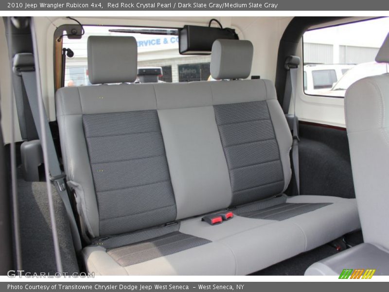 Red Rock Crystal Pearl / Dark Slate Gray/Medium Slate Gray 2010 Jeep Wrangler Rubicon 4x4