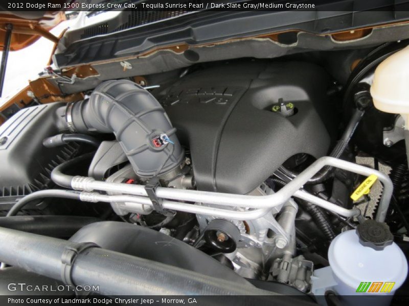 Tequila Sunrise Pearl / Dark Slate Gray/Medium Graystone 2012 Dodge Ram 1500 Express Crew Cab