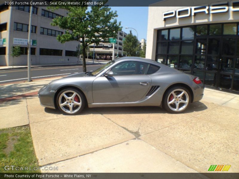 Seal Grey Metallic / Sand Beige 2006 Porsche Cayman S