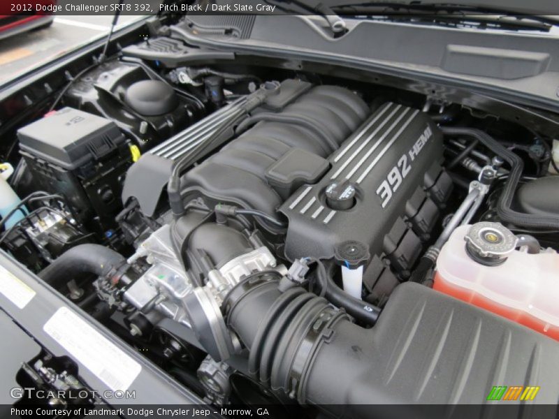 Pitch Black / Dark Slate Gray 2012 Dodge Challenger SRT8 392