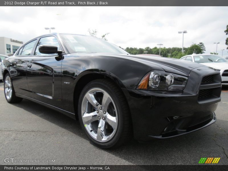 Pitch Black / Black 2012 Dodge Charger R/T Road and Track