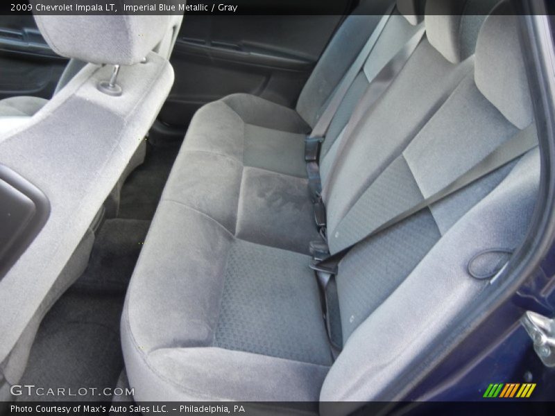 Imperial Blue Metallic / Gray 2009 Chevrolet Impala LT