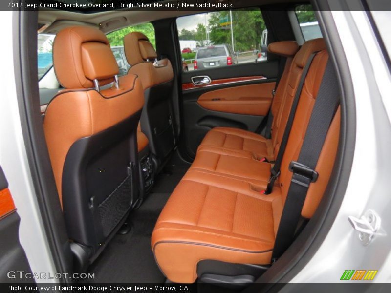  2012 Grand Cherokee Overland New Saddle/Black Interior