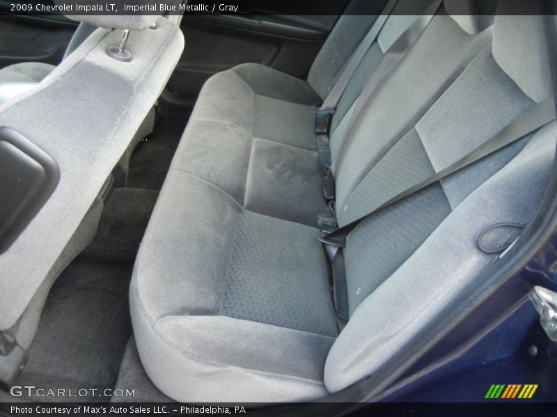 Imperial Blue Metallic / Gray 2009 Chevrolet Impala LT