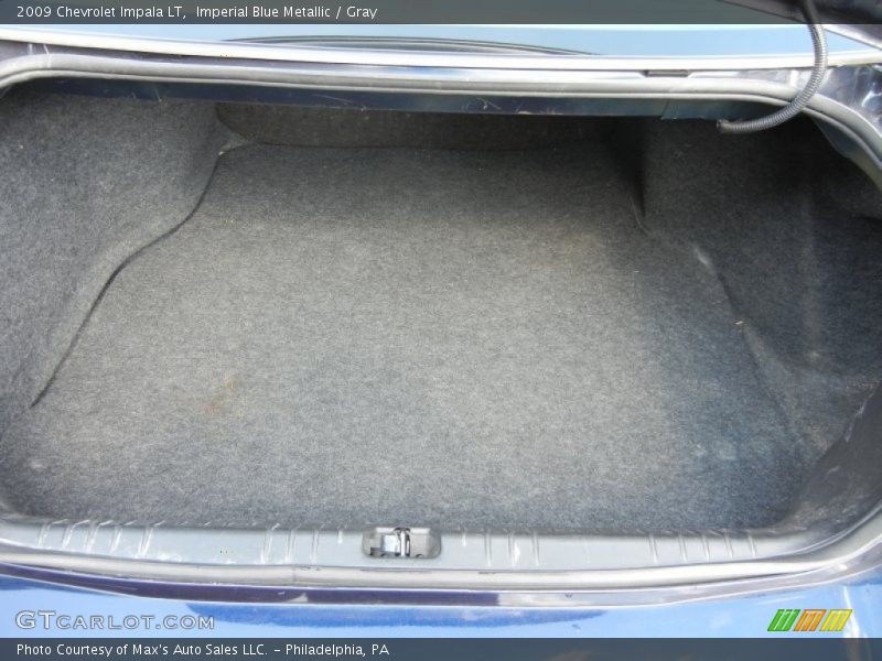 Imperial Blue Metallic / Gray 2009 Chevrolet Impala LT