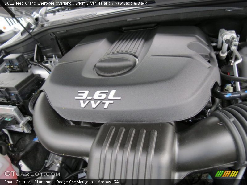  2012 Grand Cherokee Overland Engine - 3.6 Liter DOHC 24-Valve VVT V6