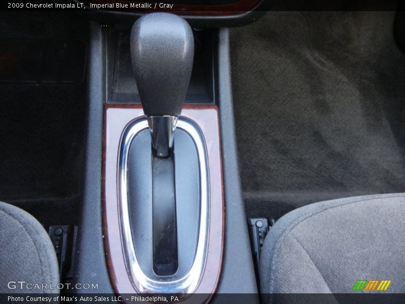 Imperial Blue Metallic / Gray 2009 Chevrolet Impala LT