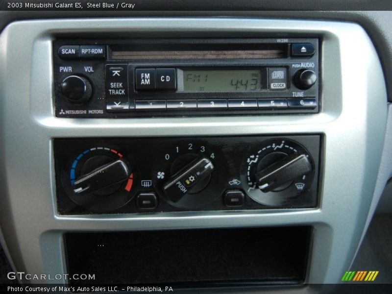 Steel Blue / Gray 2003 Mitsubishi Galant ES