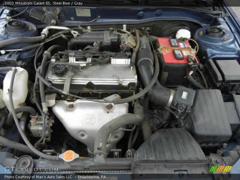 Steel Blue / Gray 2003 Mitsubishi Galant ES