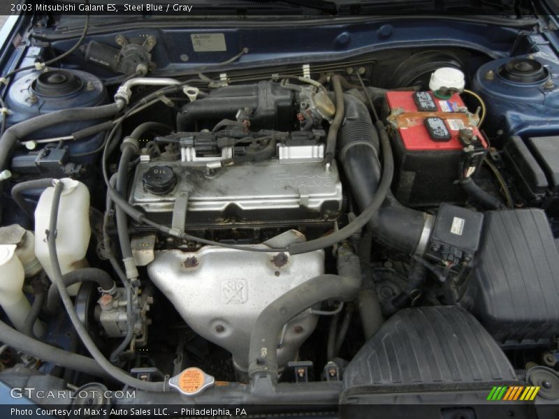 Steel Blue / Gray 2003 Mitsubishi Galant ES