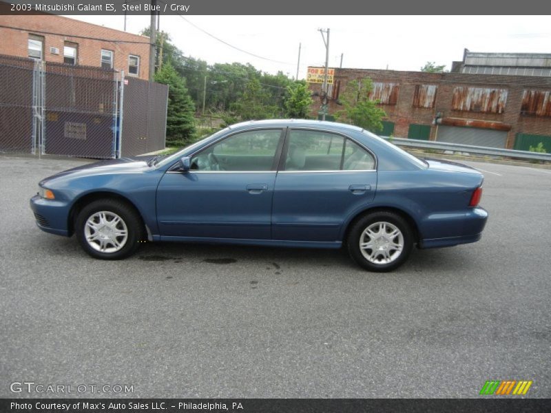 Steel Blue / Gray 2003 Mitsubishi Galant ES