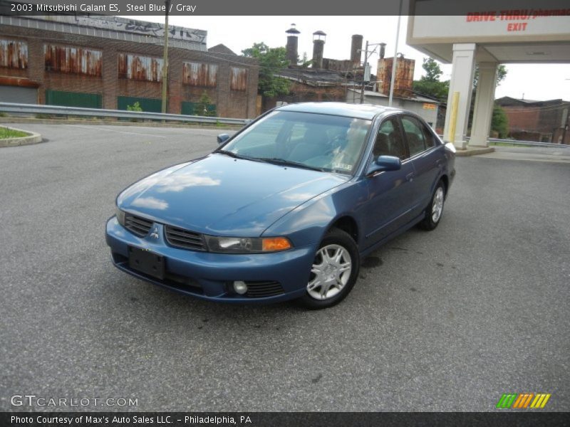 Steel Blue / Gray 2003 Mitsubishi Galant ES