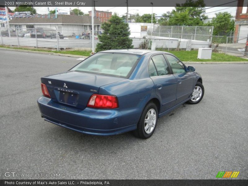 Steel Blue / Gray 2003 Mitsubishi Galant ES