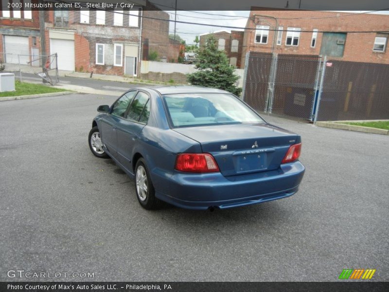 Steel Blue / Gray 2003 Mitsubishi Galant ES