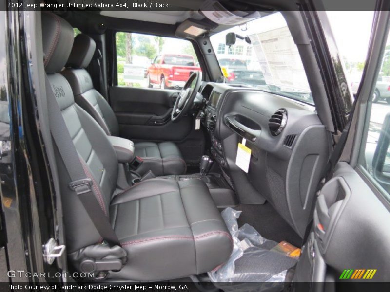 Black / Black 2012 Jeep Wrangler Unlimited Sahara 4x4