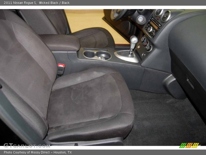 Wicked Black / Black 2011 Nissan Rogue S
