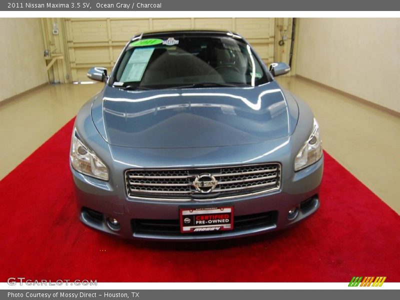 Ocean Gray / Charcoal 2011 Nissan Maxima 3.5 SV