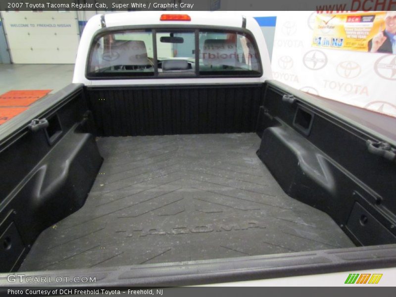 Super White / Graphite Gray 2007 Toyota Tacoma Regular Cab
