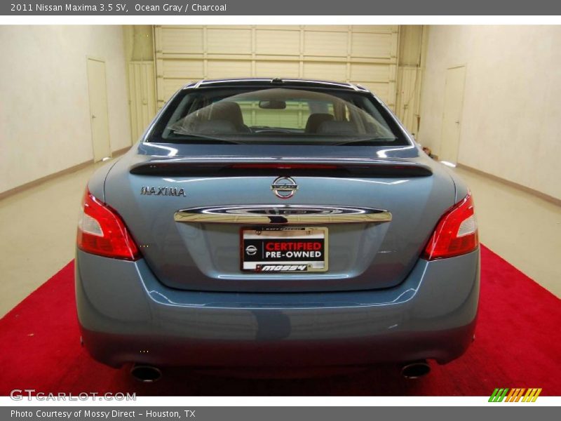 Ocean Gray / Charcoal 2011 Nissan Maxima 3.5 SV