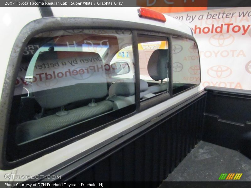 Super White / Graphite Gray 2007 Toyota Tacoma Regular Cab