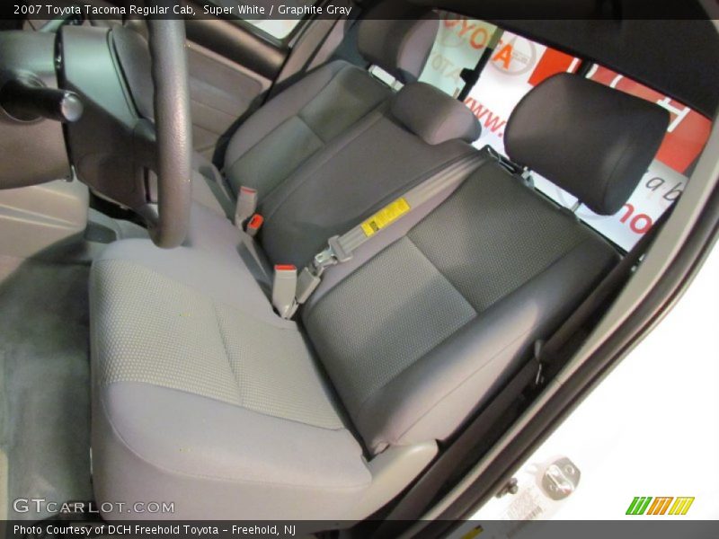 Super White / Graphite Gray 2007 Toyota Tacoma Regular Cab