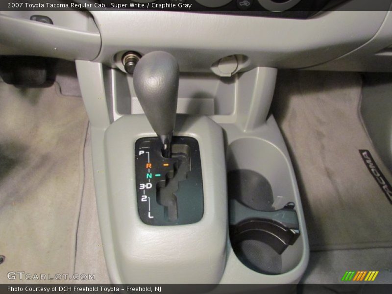 Super White / Graphite Gray 2007 Toyota Tacoma Regular Cab