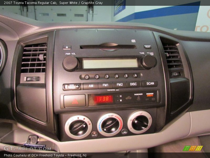 Super White / Graphite Gray 2007 Toyota Tacoma Regular Cab