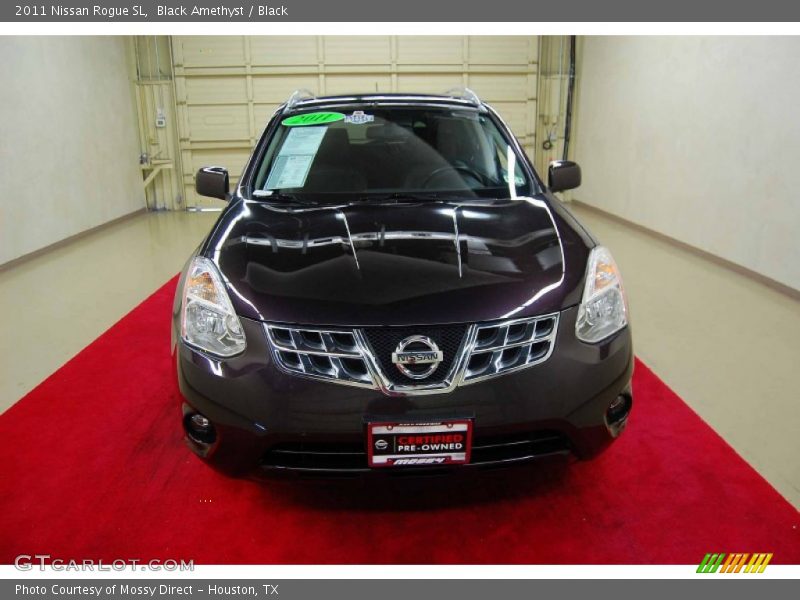 Black Amethyst / Black 2011 Nissan Rogue SL