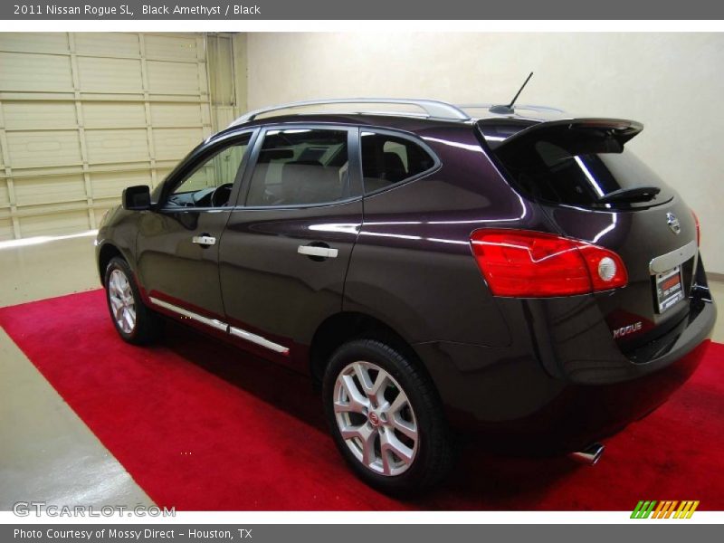 Black Amethyst / Black 2011 Nissan Rogue SL