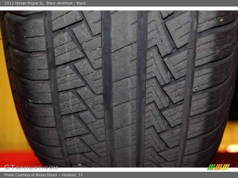 Black Amethyst / Black 2011 Nissan Rogue SL