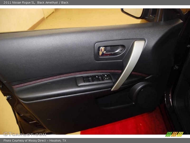 Black Amethyst / Black 2011 Nissan Rogue SL