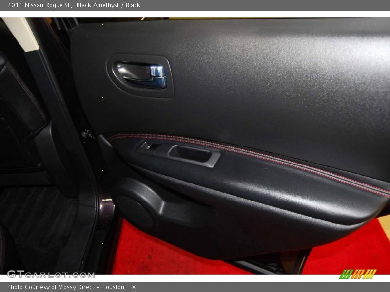 Black Amethyst / Black 2011 Nissan Rogue SL