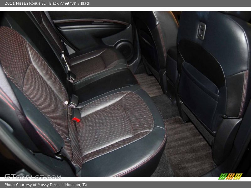 Black Amethyst / Black 2011 Nissan Rogue SL